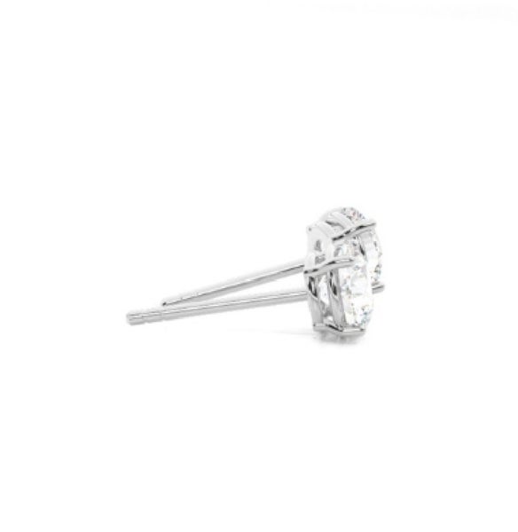 0.5CT LAB-GROWN DIAMOND Prong Setting Stud Earrings Carousel 2