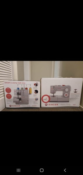 Singer Sewing Machine And Overlocker Combo64461464030850110