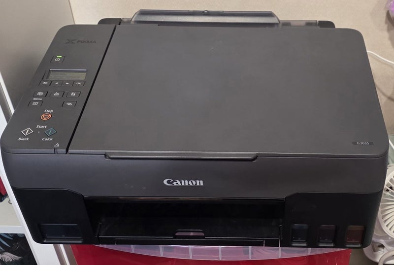 Canon Pixma G3665 Megatank A4 Wifi Multifunction Inkjet Printer Carousel 1
