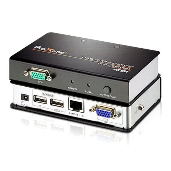 Aten KVM Extender Kit VGA/USB Cat 5 Extender w/ Local Access, 1920x1200@60Hz ... Carousel 1