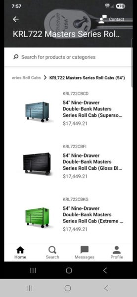 55 Inch Snap-On Master series Tool Roller Cab Carousel 6