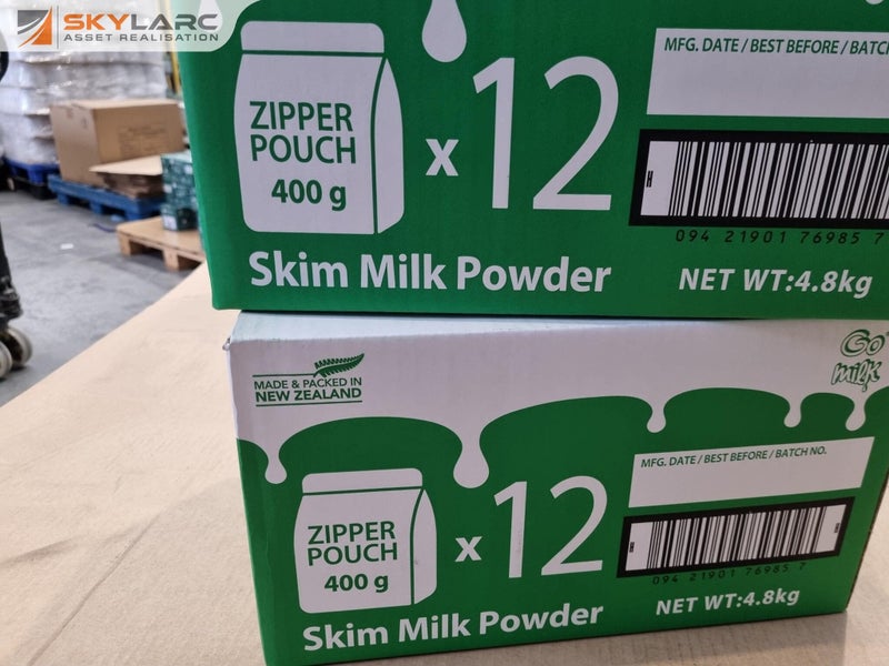 Go Milk Skim Milk Powder, 24x 400g Pouches, New Carousel 6