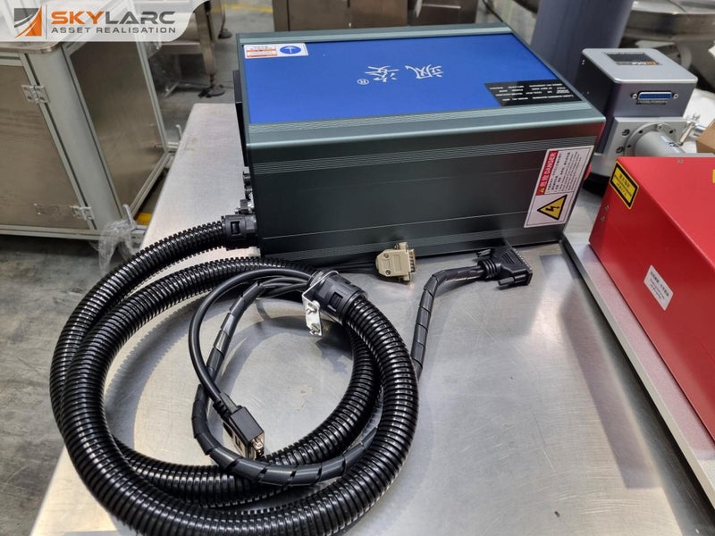 Industrial Laser Marking Machine w/ HLUL-5 Industrial Chiller, New Carousel 2