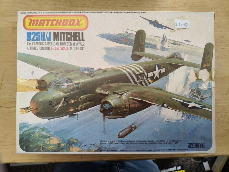 MATCHBOX PK-405 B25H/J MITCHELL - 1/72 Carousel 1