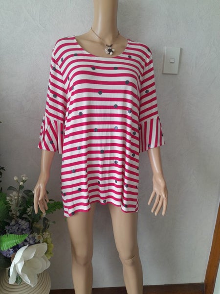 ** VIRTUELLE** Stretch tunic- SIZE SMALL Carousel 1