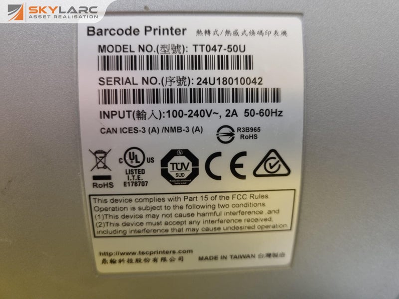 Industrial Thermal Barcode Printer Carousel 7