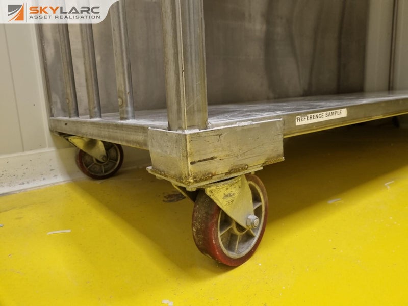 Large Stainless Shelf Trolley Carousel 2