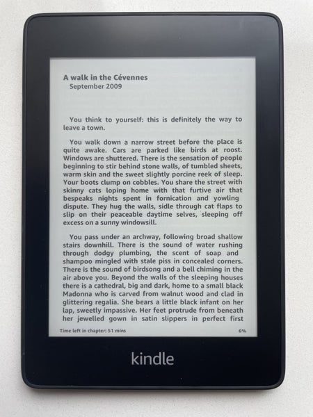 Kindle Paperwhite E-book reader 10th generation Carousel 5