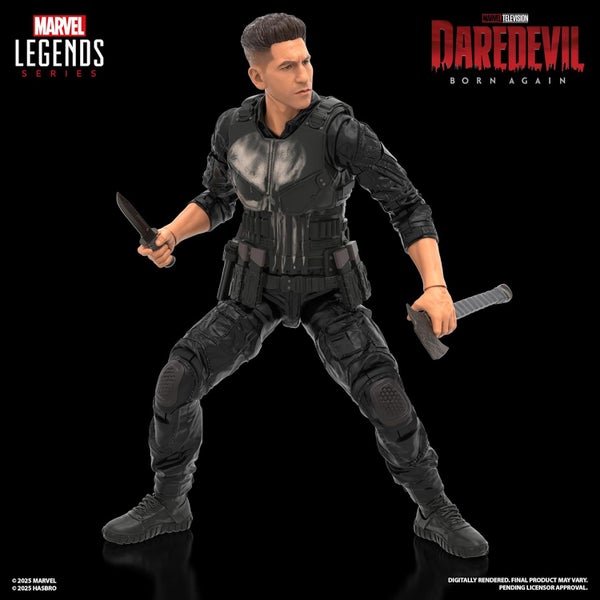 PRE-ORDER: Marvel Legends 2025 - Daredevil: Born Again Punisher64463396881153112