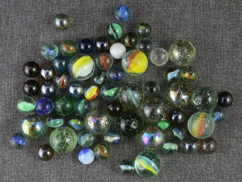 Vintage Glass Marbles Carousel 1