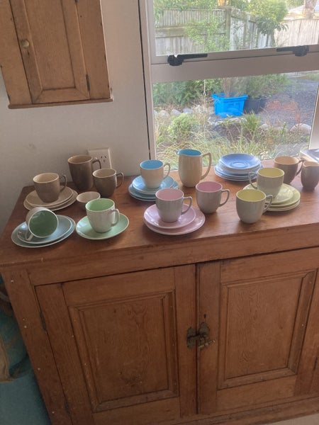 Branksome China Cups, saucers & Plates Pastel colours64463992006017110