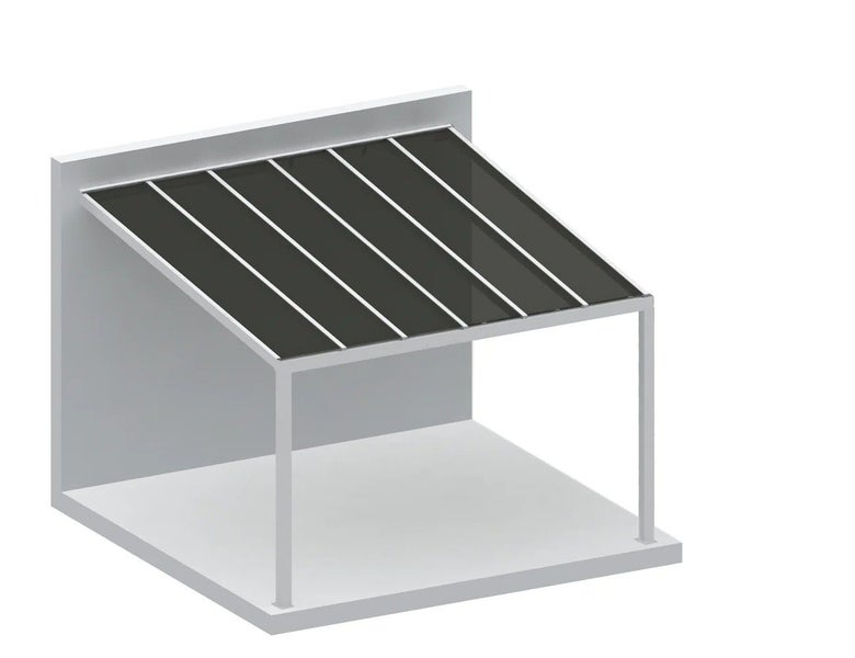 Coastal Patio Cover Collection 4x3 White Carousel 3