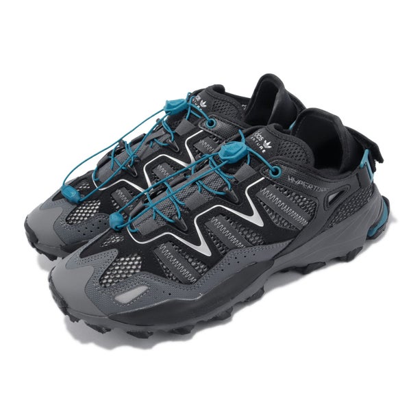 adidas Originals Hyperturf Grey Black Blue Men Casual Outdoors Shoes FZ6579 Carousel 16