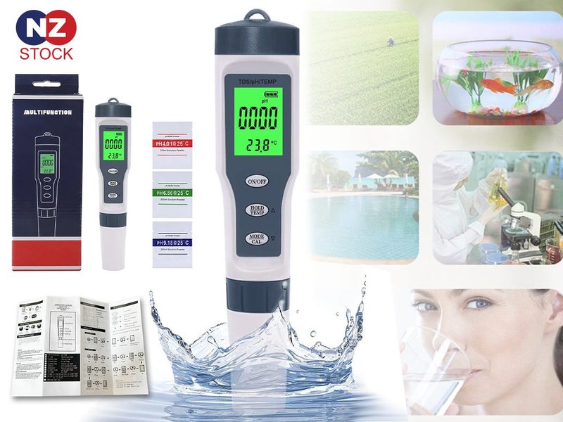 PH Meter Water Quality Tester NZ Clearance Carousel 1