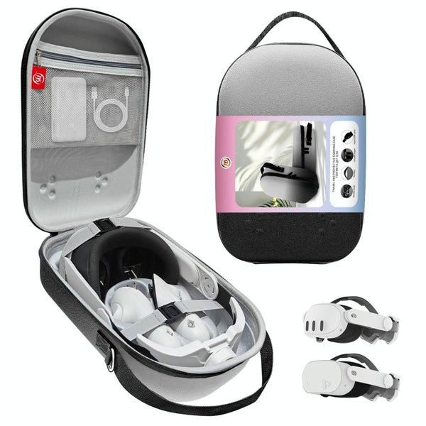 Vr Headset Storage Bag For Meta Quest 3S / 3 Carousel 1