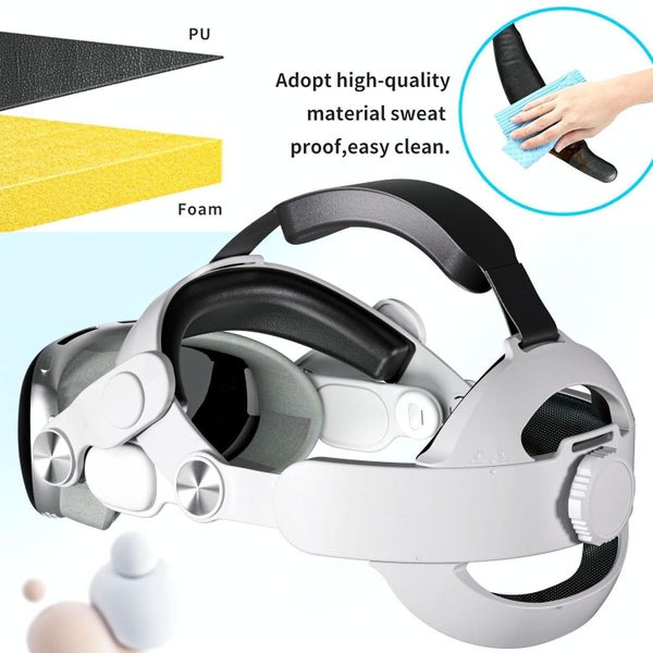 Adjustable Elite Strap For Apple Vision Pro Vr Headset Carousel 2