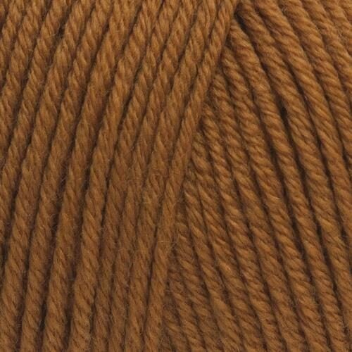 Gazzal Wool 115 - 100% Merino 8ply 3311 Caramel Brown Carousel 2