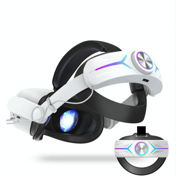 Adjustable Vr Head Strap With 8000 Mah Battery Carousel 2