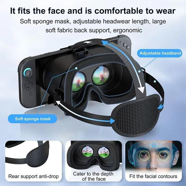 Elite Upgrade Vr Glasses For Nintendo Switch 2 Carousel 2
