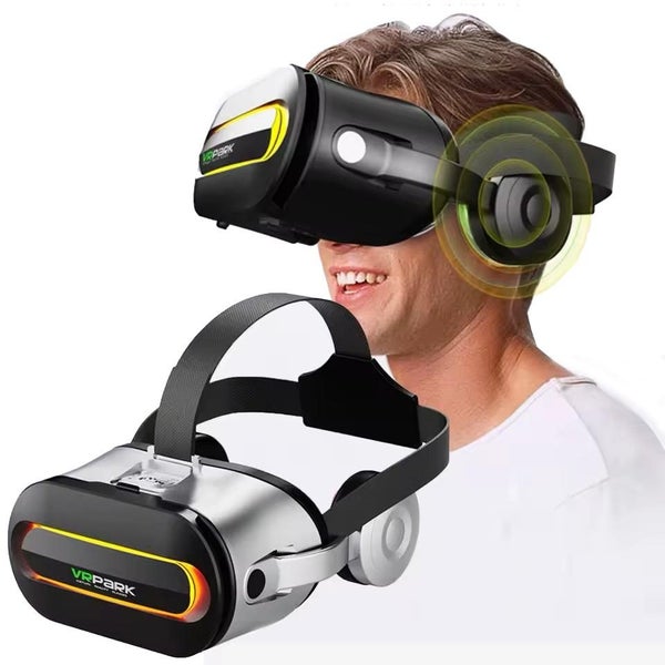 Immersive Vr Headset With Built-In Headphones Carousel 2