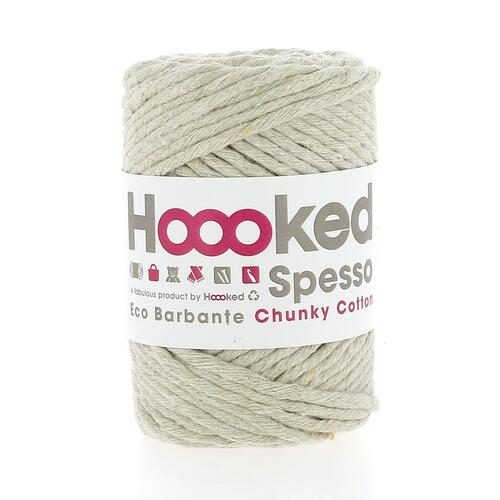 Hoooked Eco Barbante Spesso Chunky Cotton - 200g Biscuit Carousel 1