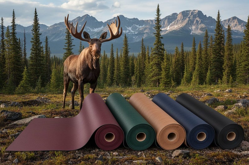 Upholstery Vinyl Moose Green - By the Metre Carousel 1