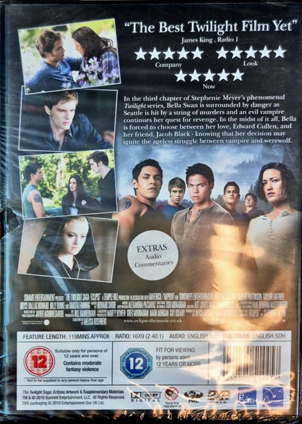 The Twilight Saga Eclipse (Region 2 Version)64835336834433111
