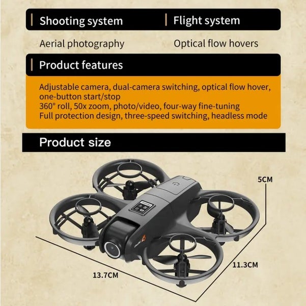 Free shipping!E99 Pro Drone single camera 1 battery #AC202 Carousel 4