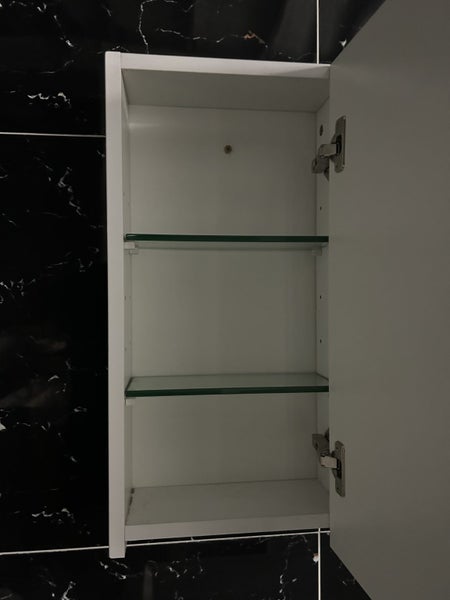 !!!BLACK FRIDAY SALE!!!Mirror Cabinet Maize 900mm White Carousel 5