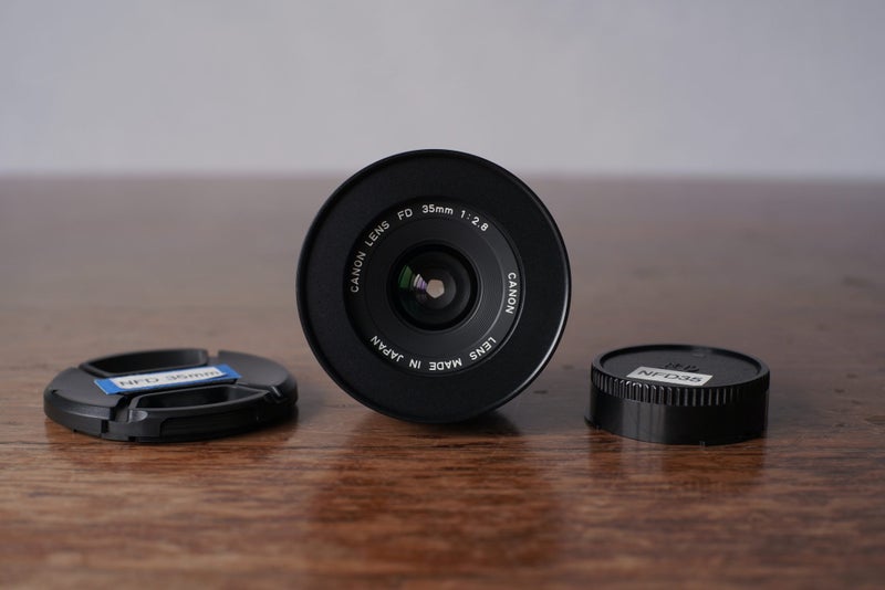 Canon FD 35mm f2.8 w/ focus gear Carousel 1