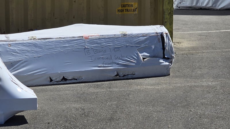 NEW 1800mm HIGH COLOURSTEEL FENCE 41.4 METERS IN IRONSAND $1 RESERVE Carousel 5