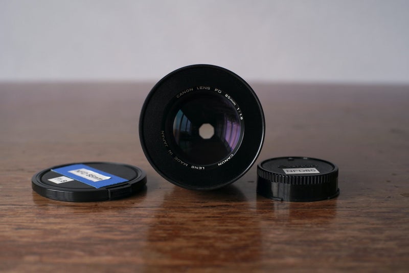 Canon FD 85mm f1.8 w/ focus gear Carousel 1