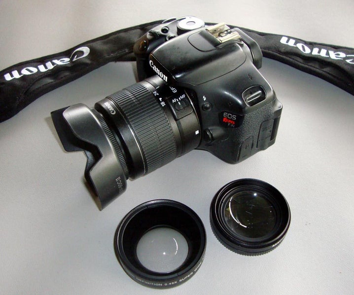 Ideal For 2026 NCEA Student + Canon T3i DSLR + 3 Lens Attachments64503260015619111