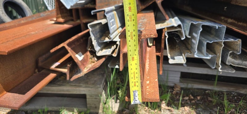 Steel I beam, heaps of it $1 RES Carousel 6