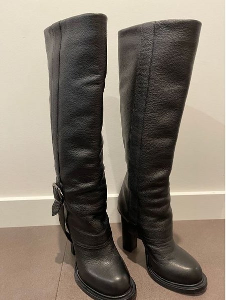 Gianni Renzi Couture Long Black Boots Carousel 1