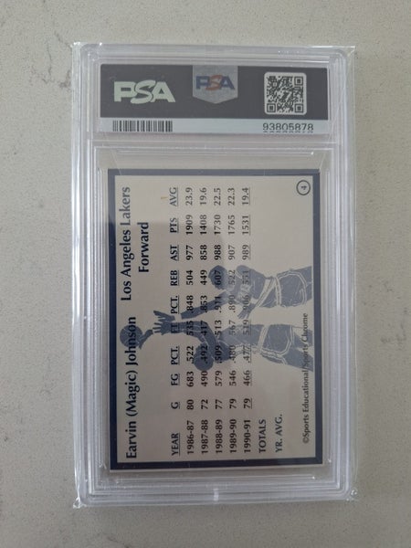 Magic Johnson trading card Carousel 2