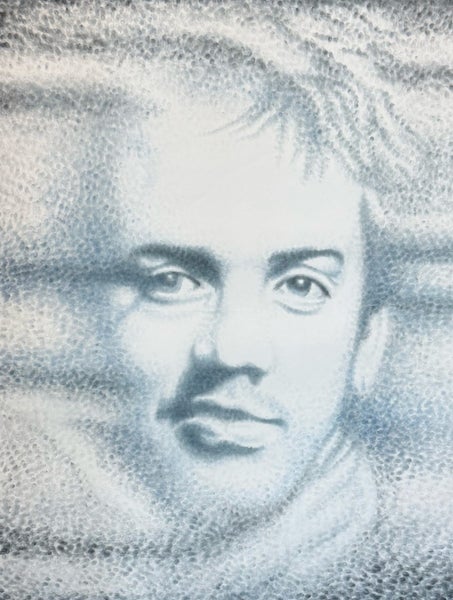 Martin Phillipps fingerprint portrait by Tom Fox Carousel 1