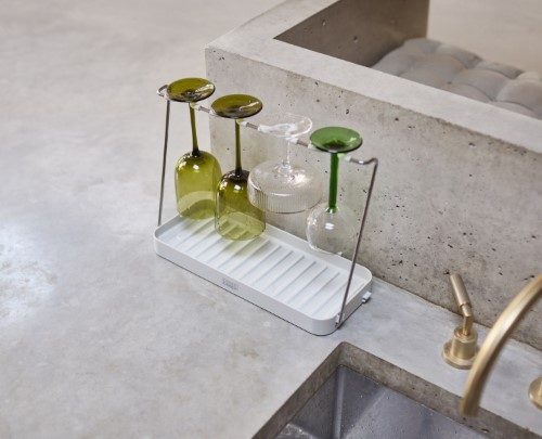 Joseph Joseph DrySmart Wine Glass Drying Rack Carousel 6