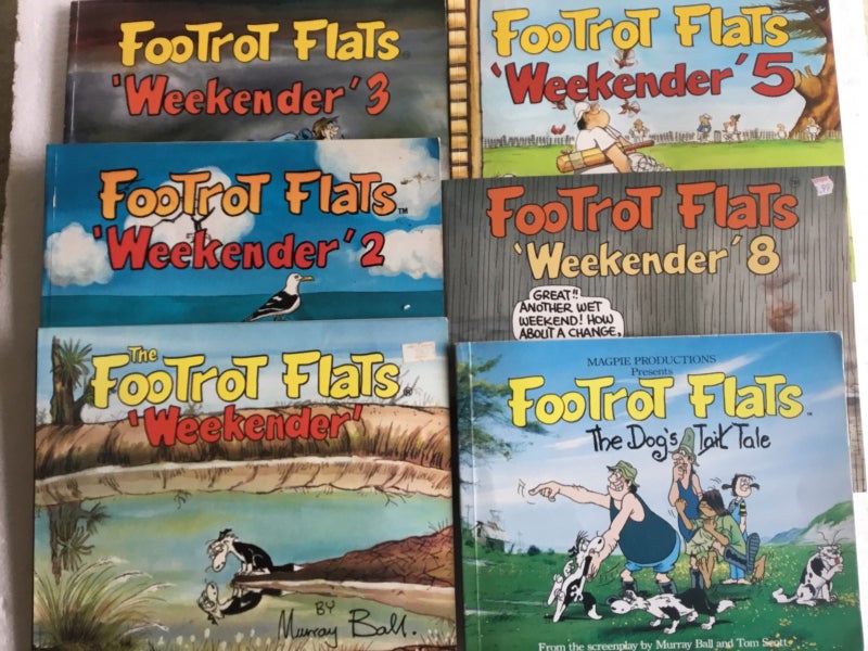 Foxtrot Flats Weekender 1,2,3,5.and 8 plus the Dogs Tale Carousel 1