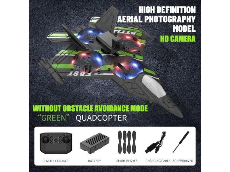 Camera RC Aircraft 2.4G Obstacle Avoidance Toy For Children Christmas Gift Carousel 4