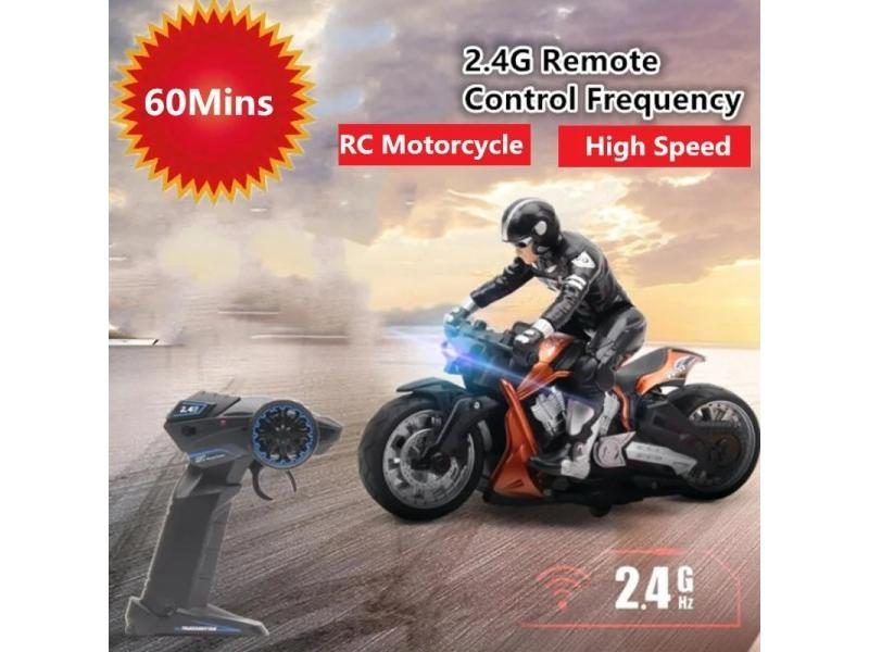 RC Stunt Motorcycle RC Dirft Car RC Motorcycle Remote Control Motorbike 360 Carousel 2