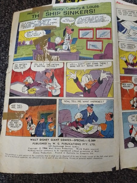 Walt Disney Comics 1960s, 70s & 80s Bulk Lot - $1 Reserve Charity Auction! Carousel 17