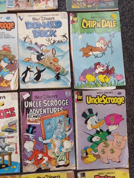 Walt Disney Comics 1960s, 70s & 80s Bulk Lot - $1 Reserve Charity Auction! Carousel 2