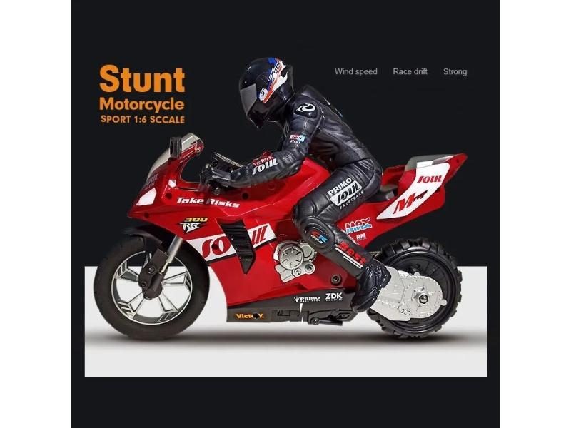 RC Motorcycles Toys For Boys 1/6 Electric RC Cars High Speed Racing 4CH Remote Carousel 4