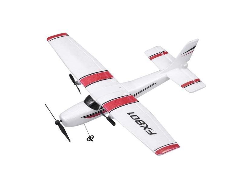 FX801 RC Plane 182 2.4GHz 2CH RC Airplane Durable 20 Minutes Flying Time Carousel 1