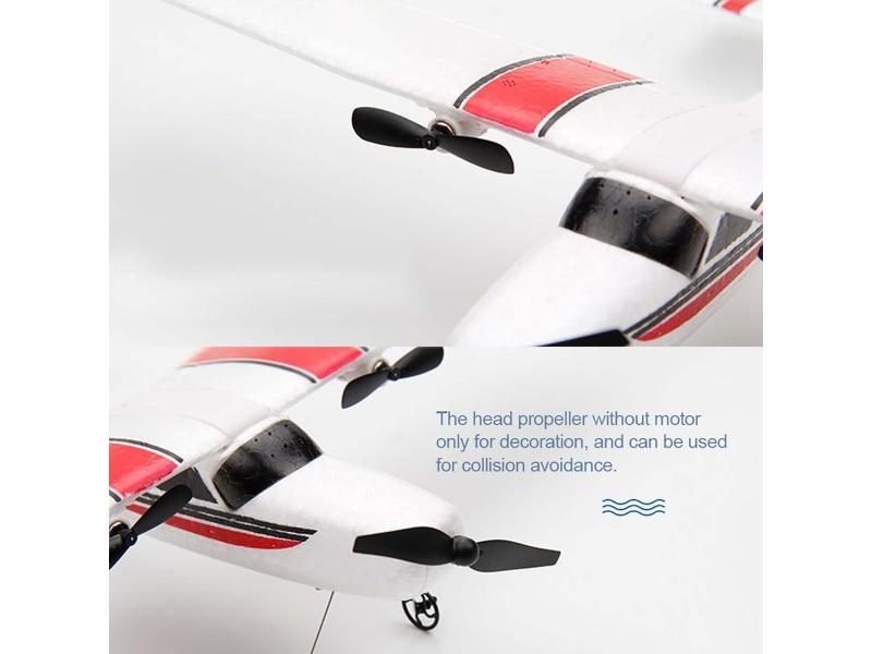 FX801 RC Plane 182 2.4GHz 2CH RC Airplane Durable 20 Minutes Flying Time Carousel 2