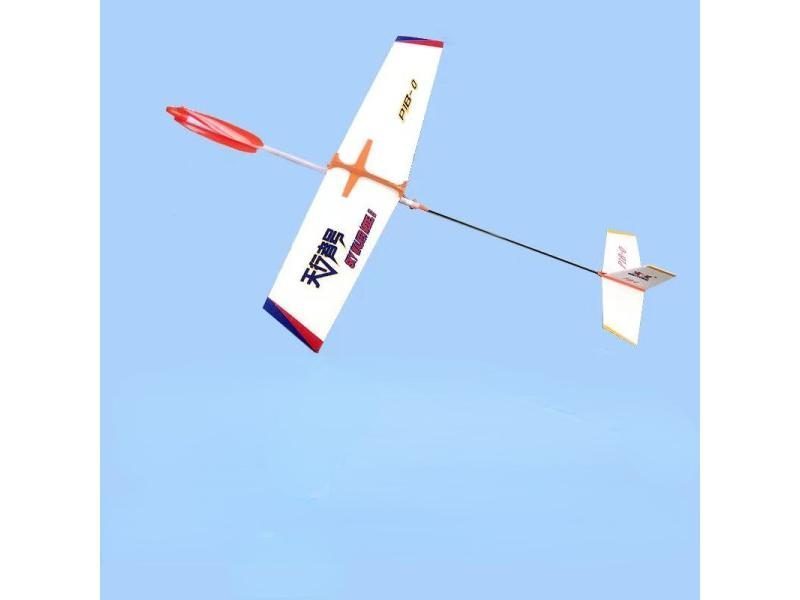 New P1B0 Rubber Band Powered Aircraft Student Model Aircraft Competition Carousel 3