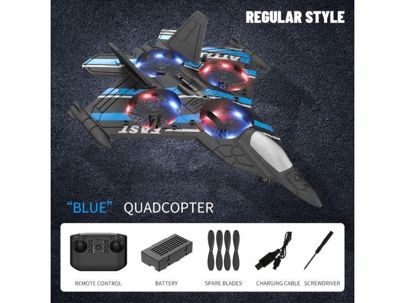 Camera RC Aircraft Obstacle Avoidance Fighter 2.4G Airplane Foam Plane Remote Carousel 5