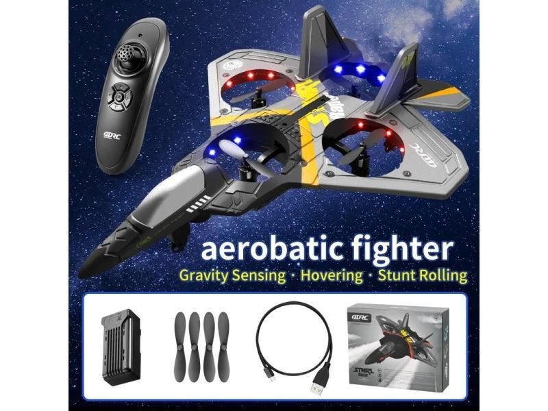 4DRC V17 RC Remote Control Airplane 2.4G Radio Control Fighter Hobby Plane Carousel 5
