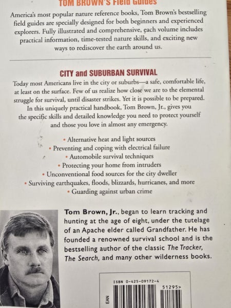 Tom Brown Jr's Field guide survival series & The Art of tracking Carousel 2
